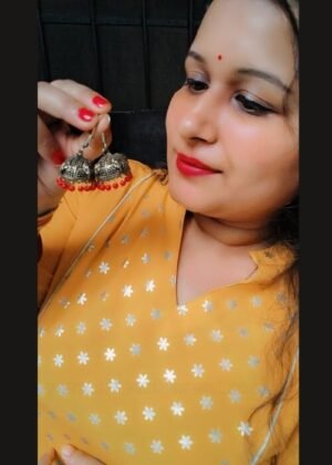 Lightweight Oxidised Jhumka Earrings for Women – Antique Dangle Set with Ethnic Design