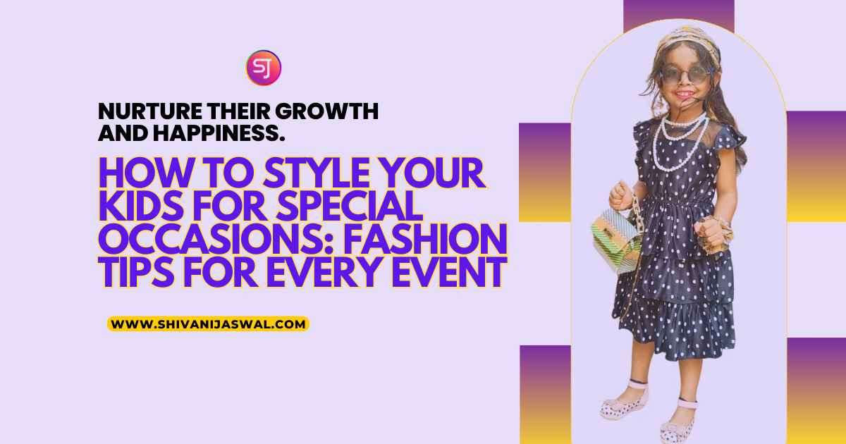 Kids fashion for special occasions - Stylish party outfits for weddings and events
