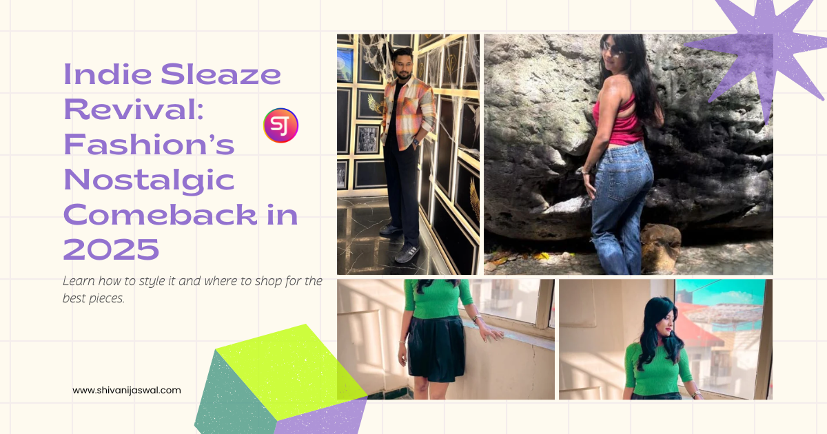 Indie Sleaze Revival Fashion – A nostalgic comeback of grunge style