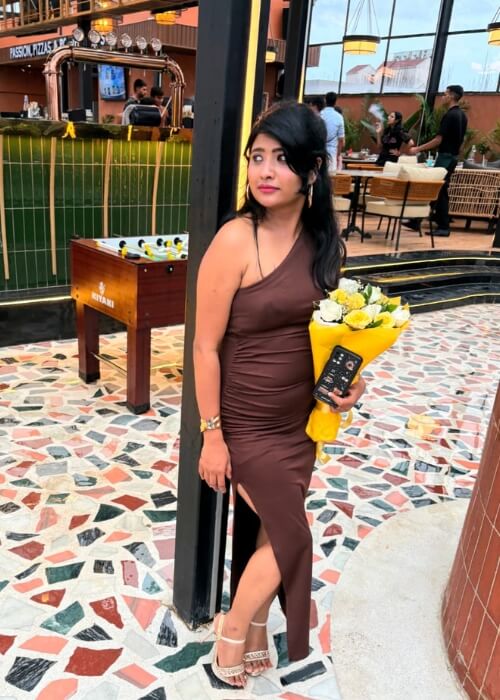 One Shoulder Ruched Maxi Dress – Burgundy, Floor Length, Sleeveless, Size M - Shivani Jaswal Burgundy One Shoulder Ruched Maxi Dress – Floor Length Evening Gown