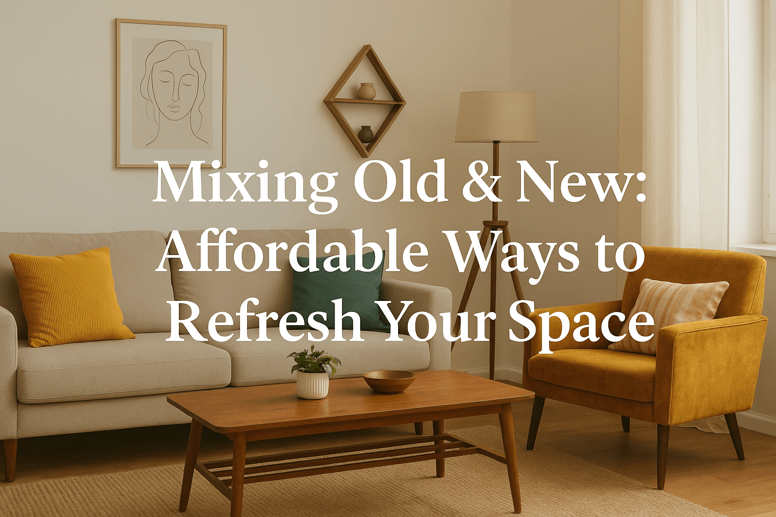 Mixing Old & New: Affordable Ways to Refresh Your Space