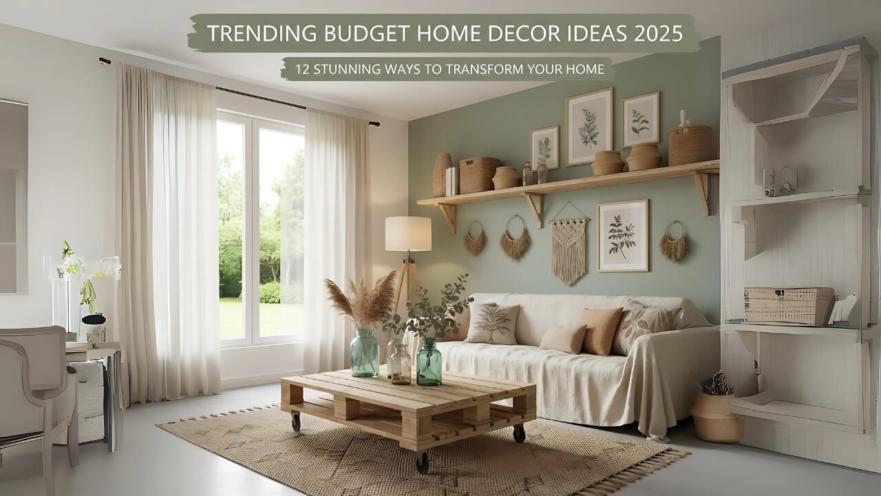 12 Trending Budget Home Decor Ideas 2025